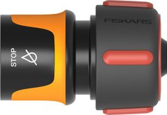 Конектор для шланга Fiskars Watering 3/4" з автостопом