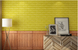 Декоративна 3D панель самоклейка під цеглу Жовтий 700х770х5мм (010-5) SW-00000146