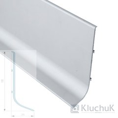 Плінтус алюмінієвий Kluchuk 100 мм анодований